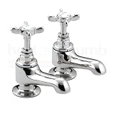 Bristan 1901 Bath Taps Chrome Plated