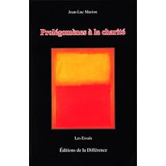 Prol�gom�nes � la charit�
