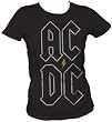 AC/DC Stacked Logo Juniors T-shirt