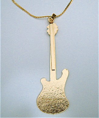 リッケンバッカーベース 赤 ネックレス Rickenbacker Bass Guitar Necklace