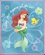 Disney Princess the Little Mermaid Ariel Fleece Throw