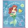 Disney Princess the Little Mermaid Ariel Fleece Throw