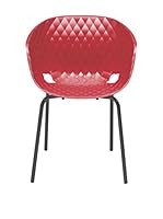 Metalmobil Set Silla 2 Uds. Unika-594 Rojo