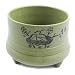 Happy Bonsai Green Round 3-legged Zisha pot 2 Height