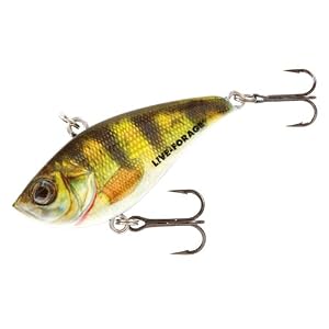 Northland Live Forage Rippin Shad 2 1/2\”; Glow Perch (LFRS3-20)
