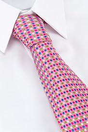 Savile Row Inspired Pure Silk Embroidered Mini Spotted Tie