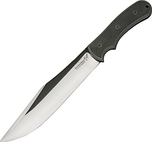 Blackjack Knives Tac-Ops Model 8 Black Canvas Micarta Handles Full Tang USA
