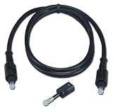 from Betron 2 Metre Premium Toslink Digital Optical SPDIF Audio Cable - Digital audio cable , Compatible with PS3,Sky HD, HDtvs, Blu-rays, AV Amps, Superior-grade optical fiber to deliver better clarity and transfer digital signal (Model Toslink2m)
