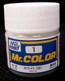 Mr.カラー C1 ホワイト (白) 光沢