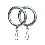 Gatco 834 Shower Curtain Ring, Chrome