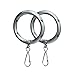 Gatco 834 Shower Curtain Ring, Chrome