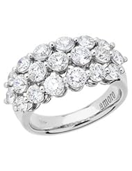Diamond Ring in 18kt White Gold