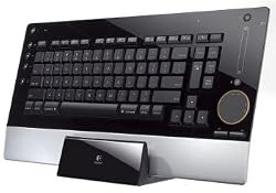 Logitech diNovo Edge Advanced Cordless Bluetooth Macintosh Edition Keyboard with PerfectStroke Key System (920-001727)