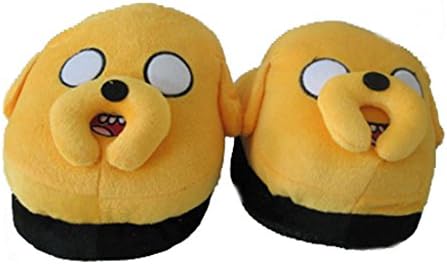 Adventure Time Soft Plush Slippers (Yellow Bear) Soft Plush Doll Adult Plush Slippers