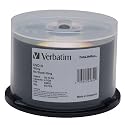 Verbatim Shiny Silver DataLife Plus 8x DVD-R Spindle, 50 Discs
