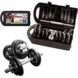 VIP 40lb Deluxe Dumbbell Set w/ Case