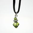 Swarovski Crystal Pendant - Christi Style 1 Green
