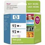 Hewlett Packard Twinpack Inkjet Print Cartridge (C9512FN#140) Black