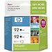 Electronics : Hewlett Packard Twinpack Inkjet Print Cartridge (C9512FN#140) Black