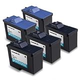 Lexmark 82 18L0032 & Lexmark 83 18L0042 Compatible Remanufactured Combo Pack - 3 Black & 2 Color Ink Cartridges