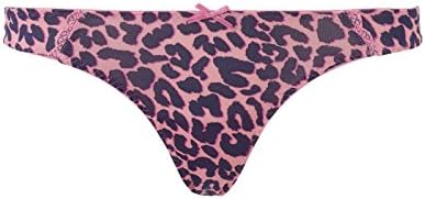 Accessorize Womens Leopard Thong Briefs