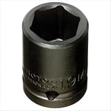 Stanley Proto J7430M 6 Point 1/2 Drive Impact Socket, 30mm
