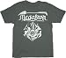Search : Transformers Mighty Fine Megatron Logo Charcoal T-shirt Tee