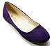Walstar Women's Basic Round Toe Ballet Flat Shoes