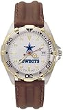 Dallas Cowboys Men's All Star Watch with Leather Band