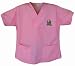 Marshall University Pink Scrubs Tops SHIRT Marshall Herd For HER -Officially Licensed NCAA College Logo Apparel Unique GIFT Ideas For Mom Nurses Ladies Students Graduation