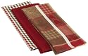 DII Log Cabin Jacquard Kitchen Towel Set, Set of 3