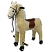 Happy Trails Plush Walking Horse with Wheels and Foot Rest
