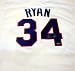 Nolan Ryan Autographed/Hand Signed Texas Rangers Mitchell & Ness Jersey UDA
