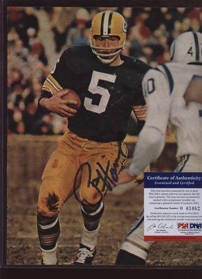 Paul Hornung Green Packers Auto Magazine Page PSA/DNA - Autographed NFL Magazines