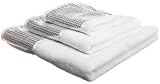 Popular Bath Caprice White 3-Piece Towel Set