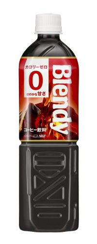 (お徳用ボックス)ブレンディ ボトルコーヒー カロリーゼロ 900ｍｌ*12本