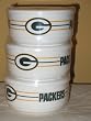 Officially Licensed by the NFL - Green Bay Packers Covered Bowls - Set of 3 - Plastic