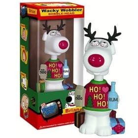 Family Guy Bobble Heads - Christmas Drunk Brian