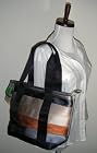 Harveys Treecycle Boat Medium Tote Bag Purse Seatbelt