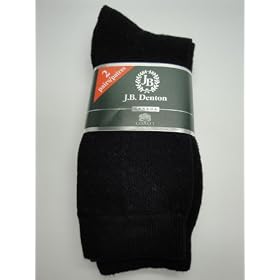 Buy 6 Pair Ladies Cotton Diamond Mesh Black Crew Socks