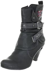 Mustang 1109602/9, Damen Fashion Stiefel, Schwarz (Schwarz 9), EU 40
