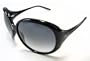CHRISTIAN DIOR Cocotte Sunglasses Shiny Black Grey I5W JJ Shades