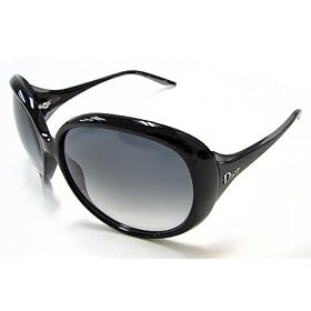 Buy CHRISTIAN DIOR Cocotte Sunglasses Shiny Black Grey I5W JJ Shades by Christian Dior
