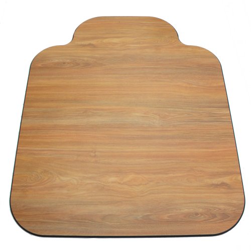 Laminate Chair Mat-Oak-42x46 with Single Lip On Sale