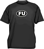 FU Oval Logo Men's tee Shirt in 12 colors Small thru 6XL