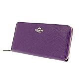 [コーチ] COACH 財布(長財布) F52859 カーキ×ミッドナイト ラグジュアリー シグネチャー PVC レザー アコーディオン ジップ アラウンド レディース [並行輸入品]