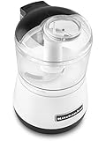KitchenAid KFC3511WH 3.5-Cup Food Chopper - White