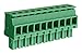 CAMDENBOSS CTBP92VE/10R Pluggable Terminal Block, 3.81 mm, 10 Positions, 28 AWG, 16 AWG, 1 mm?, Clamp