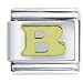 Pugster Golden Italian Charm Bracelet Letter B Words & Phrases