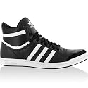 Adidas Top Ten Hi Sleek Leather Schuh Braun Blau